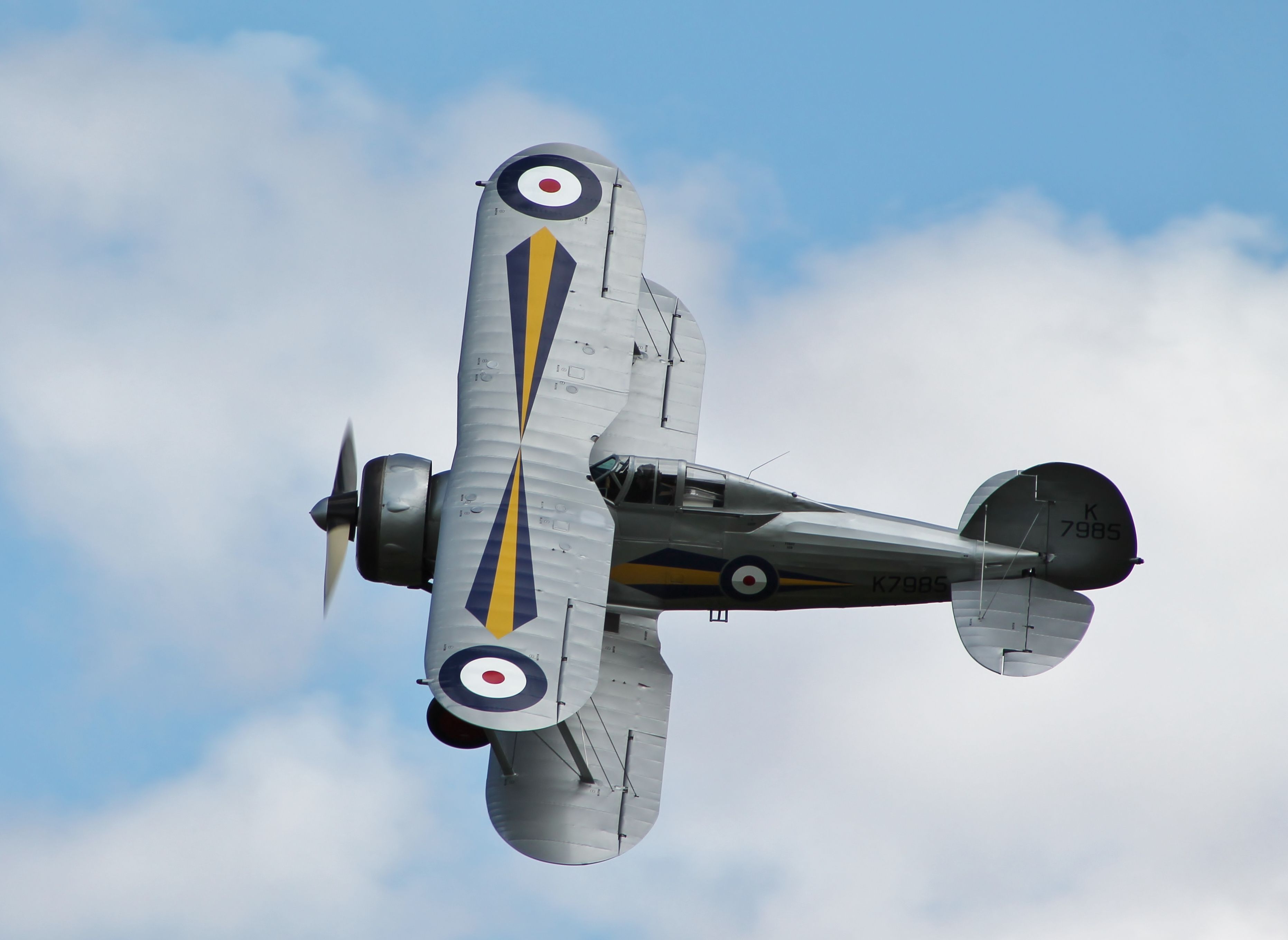 Military Gloster Gladiator HD Wallpaper | Background Image