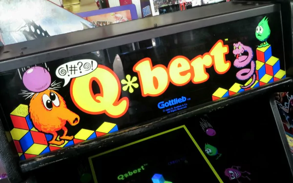 video game Q*bert HD Desktop Wallpaper | Background Image