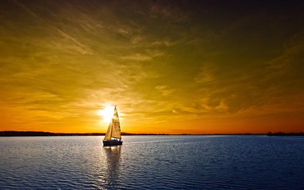 Vehicles Sailing Ship Sky Scenery HD Wallpaper | Background Image