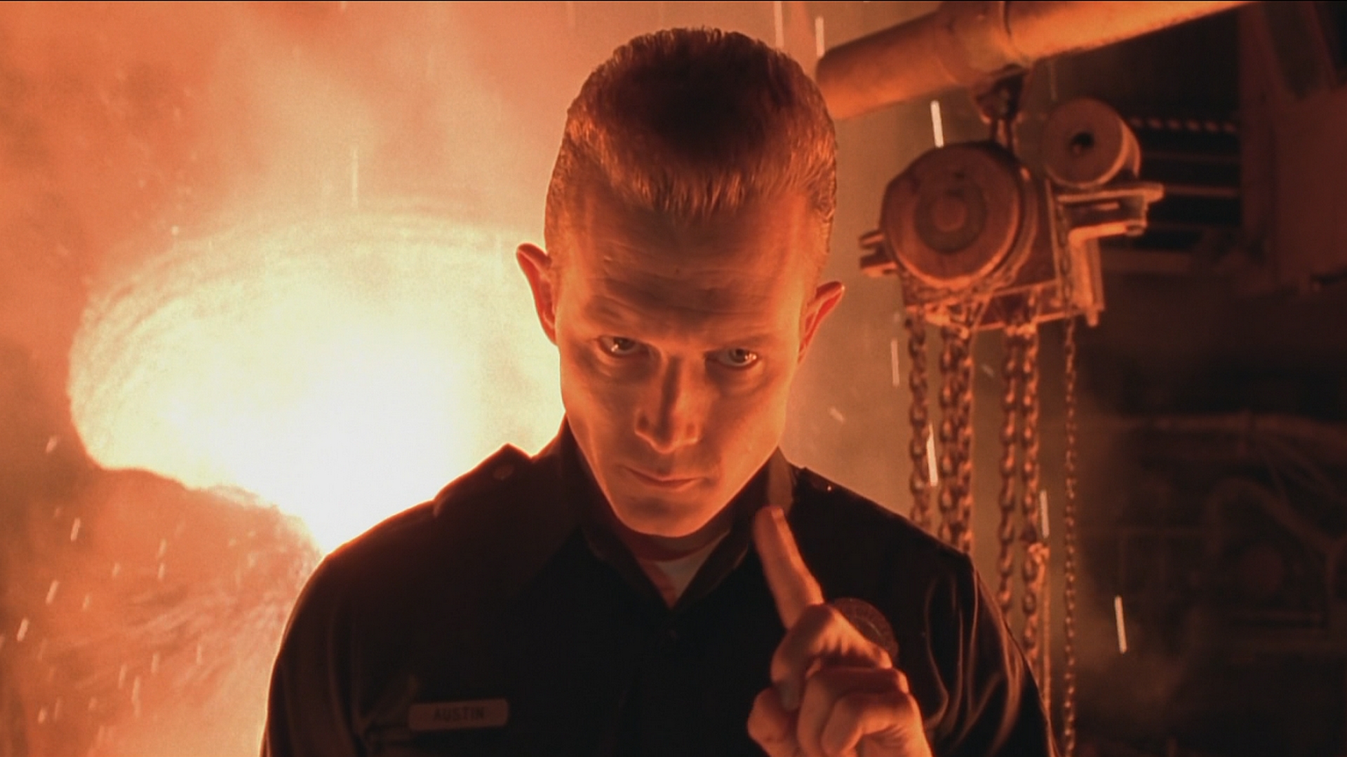 Robert Patrick As T 1000 Terminator 2 HD Movie Wallpaper