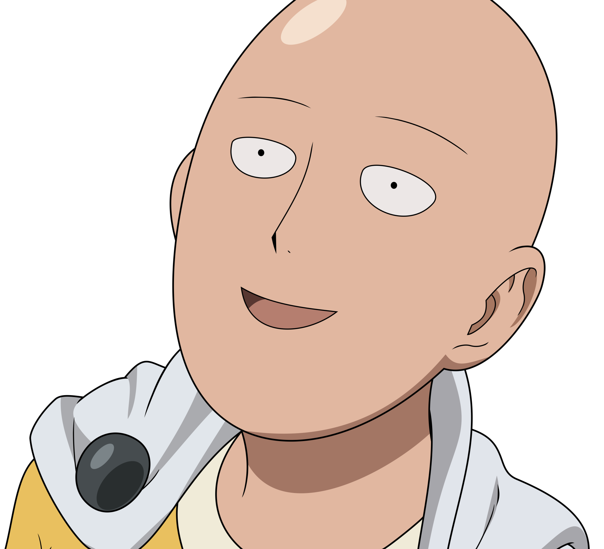 Saitama with Ok text overlay One-Punch Man #Saitama #1080P #wallpaper  #hdwallpaper #deskto… | Saitama one punch, Saitama one punch man,  Minimalist desktop wallpaper