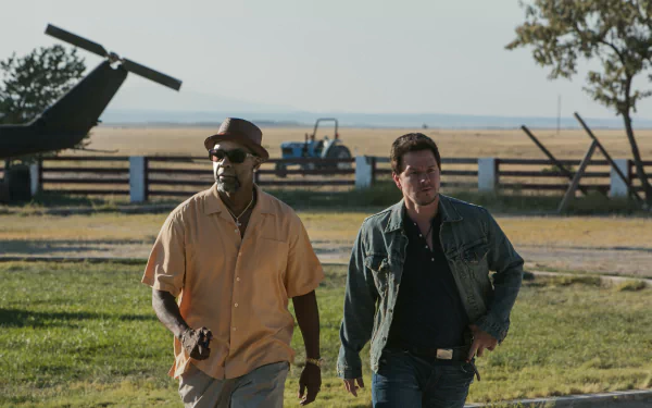 Mark Wahlberg Michael 'Stig' Stigman Denzel Washington Robert 'Bobby' Trench movie 2 Guns HD Desktop Wallpaper | Background Image