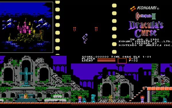 video game Castlevania III: Dracula's Curse HD Desktop Wallpaper | Background Image