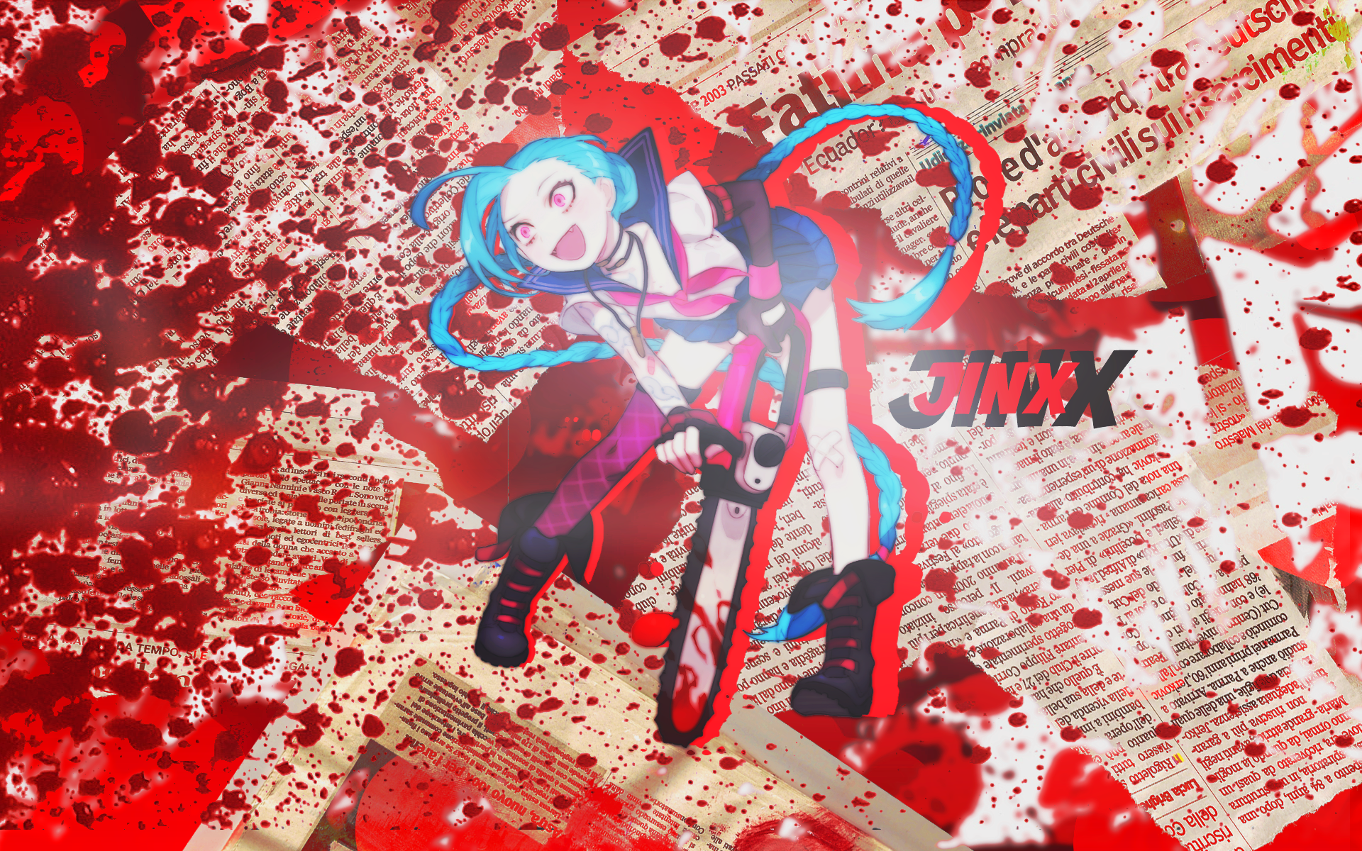 Fond D Cran Anim Jinx Anime Hd Wallpaper And Backgrounds Aniam Org