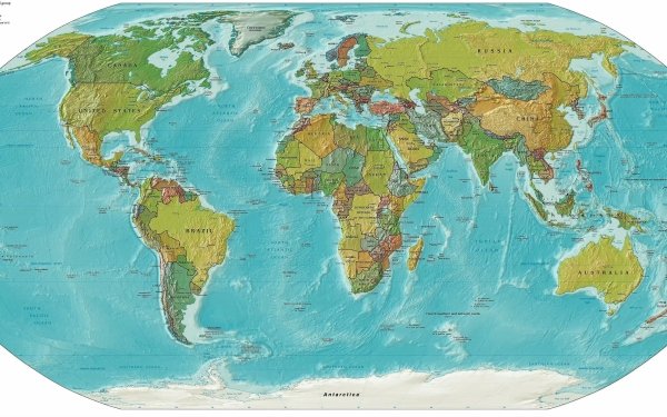 150+ World Map HD Wallpapers | Background Images