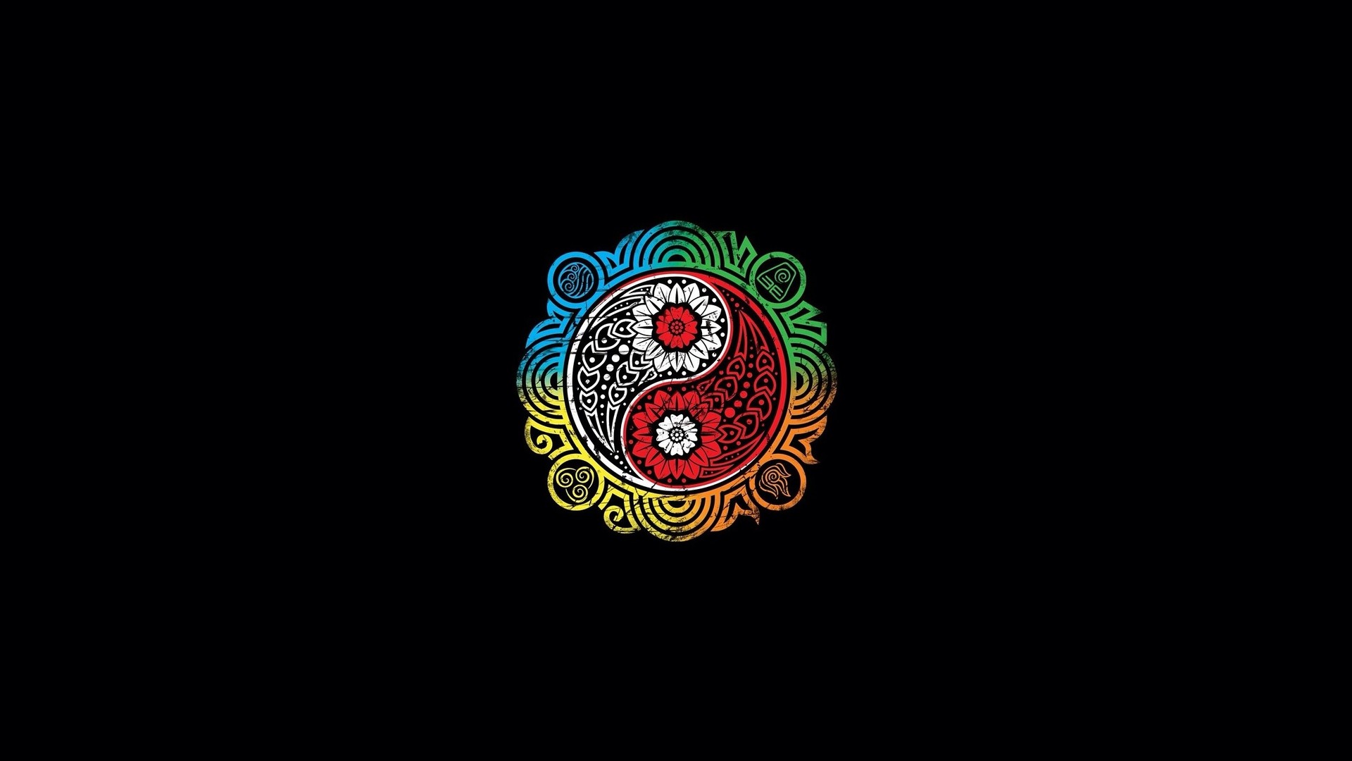 Religious Yin & Yang HD Wallpaper | Background Image