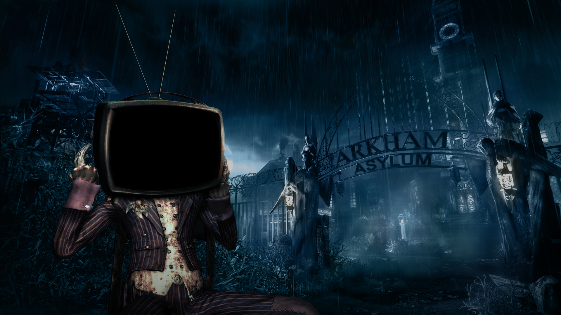 Batman Arkham Asylum Background