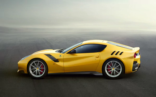 car yellow car Ferrari vehicle Ferrari F12berlinetta HD Desktop Wallpaper | Background Image