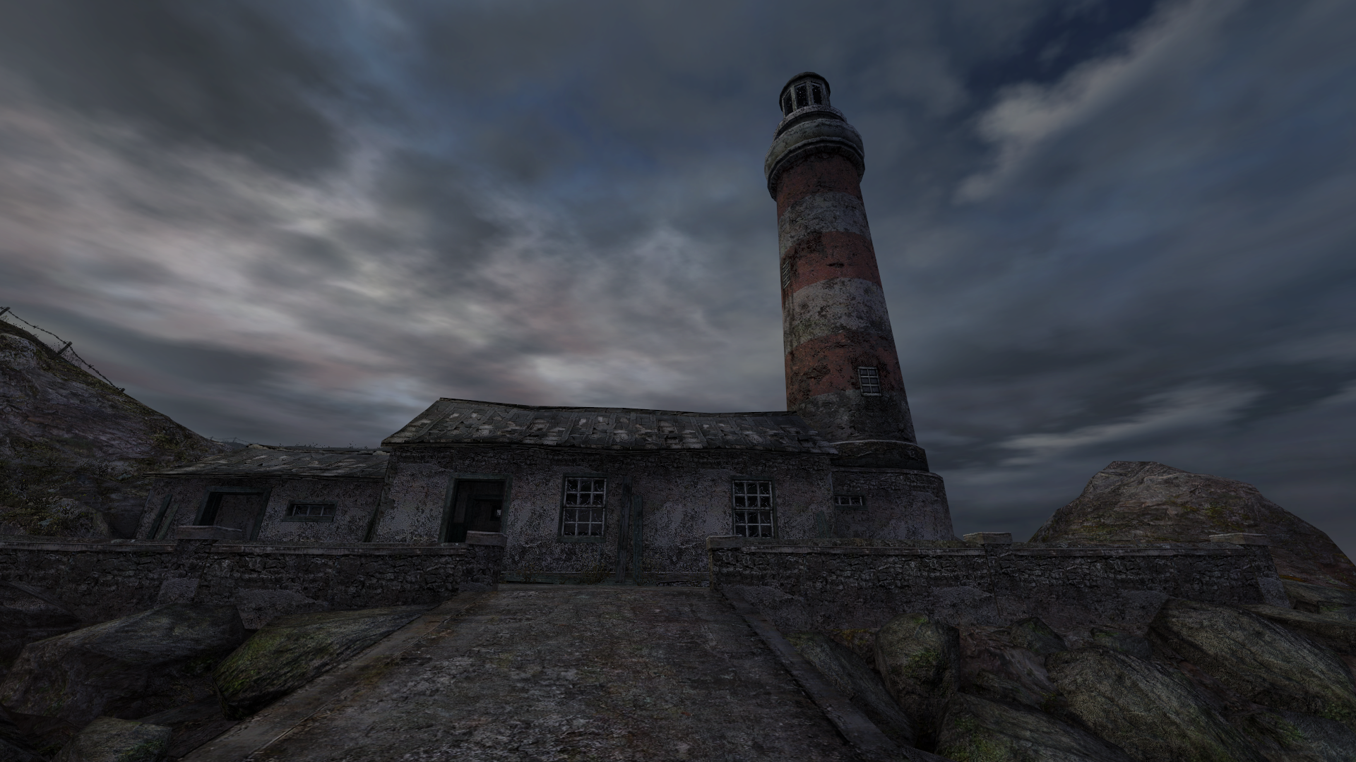 Download Man Made Lighthouse HD Wallpaper | 1920x1080 | Wallpaper Abyss