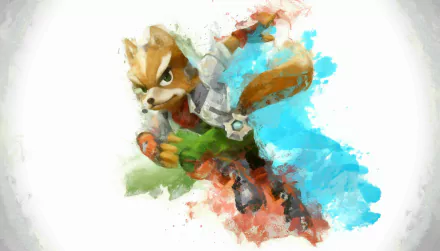 Fox McCloud video game Super Smash Bros. for Nintendo 3DS and Wii U HD Desktop Wallpaper | Background Image