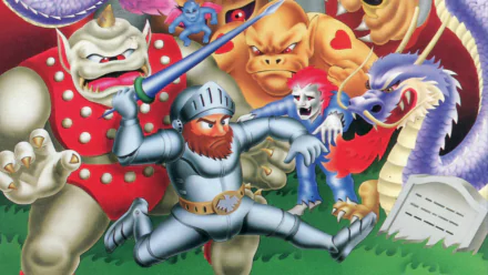 video game Ghosts 'n Goblins HD Desktop Wallpaper | Background Image