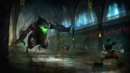 video game Epic Mickey HD Desktop Wallpaper | Background Image