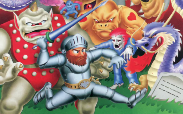 video game Ghosts 'n Goblins HD Desktop Wallpaper | Background Image