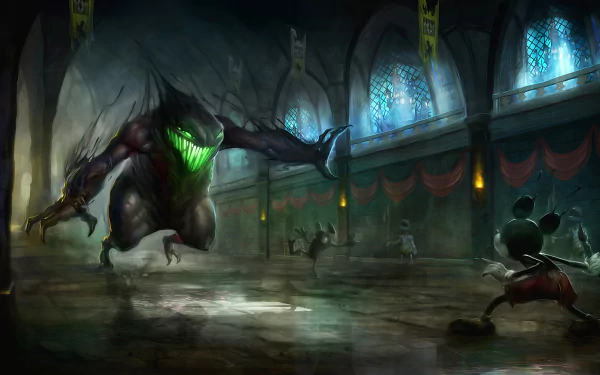 video game Epic Mickey HD Desktop Wallpaper | Background Image
