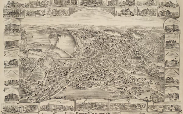  South Framingham Massachusetts ca. 1898