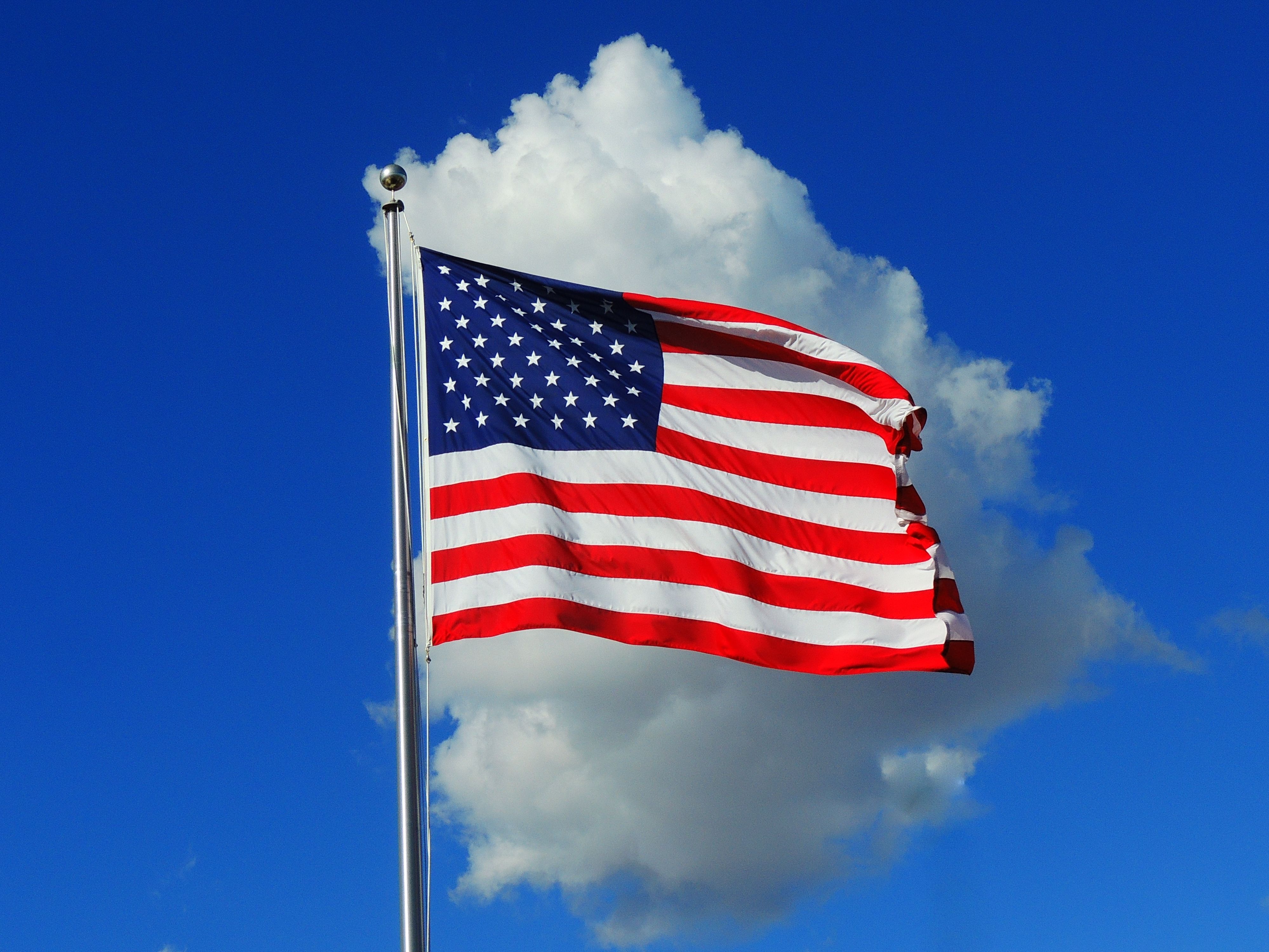 Man Made American Flag HD Wallpaper | Background Image