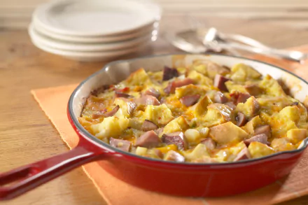  Anytime Ham and Cheese Frittata