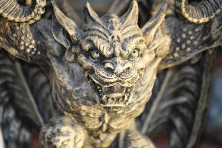 statue man made gargoyle HD Desktop Wallpaper | Background Image