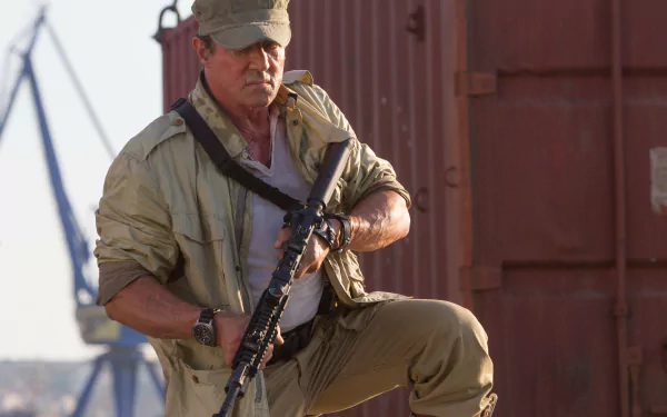 Sylvester Stallone Barney Ross movie The Expendables 3 HD Desktop Wallpaper | Background Image