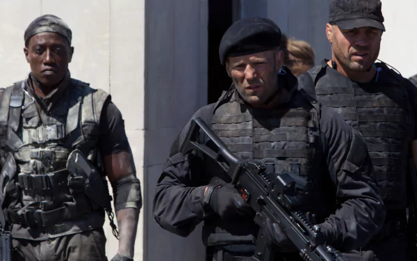 Randy Couture Toll Road Doc (The Expendables) Wesley Snipes Jason Statham Lee Christmas movie The Expendables 3 HD Desktop Wallpaper | Background Image