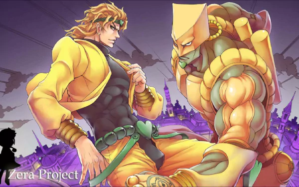JoJo's Bizarre Adventure: Stardust Crusaders The World (Jojo's Bizarre Adventure) Dio Brando blonde Stand (JoJo's Bizzare Adventure) Anime Jojo's Bizarre Adventure HD Desktop Wallpaper | Background Image
