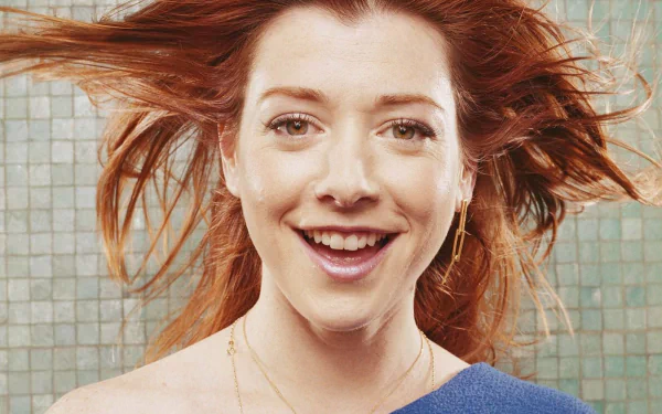 Celebrity Alyson Hannigan HD Desktop Wallpaper | Background Image
