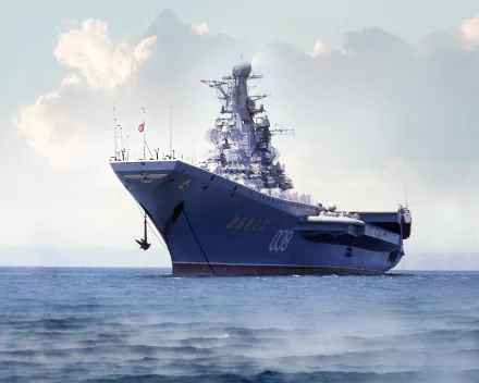  Russian Kiev-class carrier Minsk