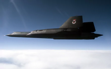  The Lockheed SR-71 &quot;Blackbird&quot; is a long-range, Mach 3+ strategic reconnaissance aircraft