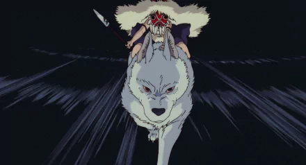 Anime Princess Mononoke HD Desktop Wallpaper | Background Image