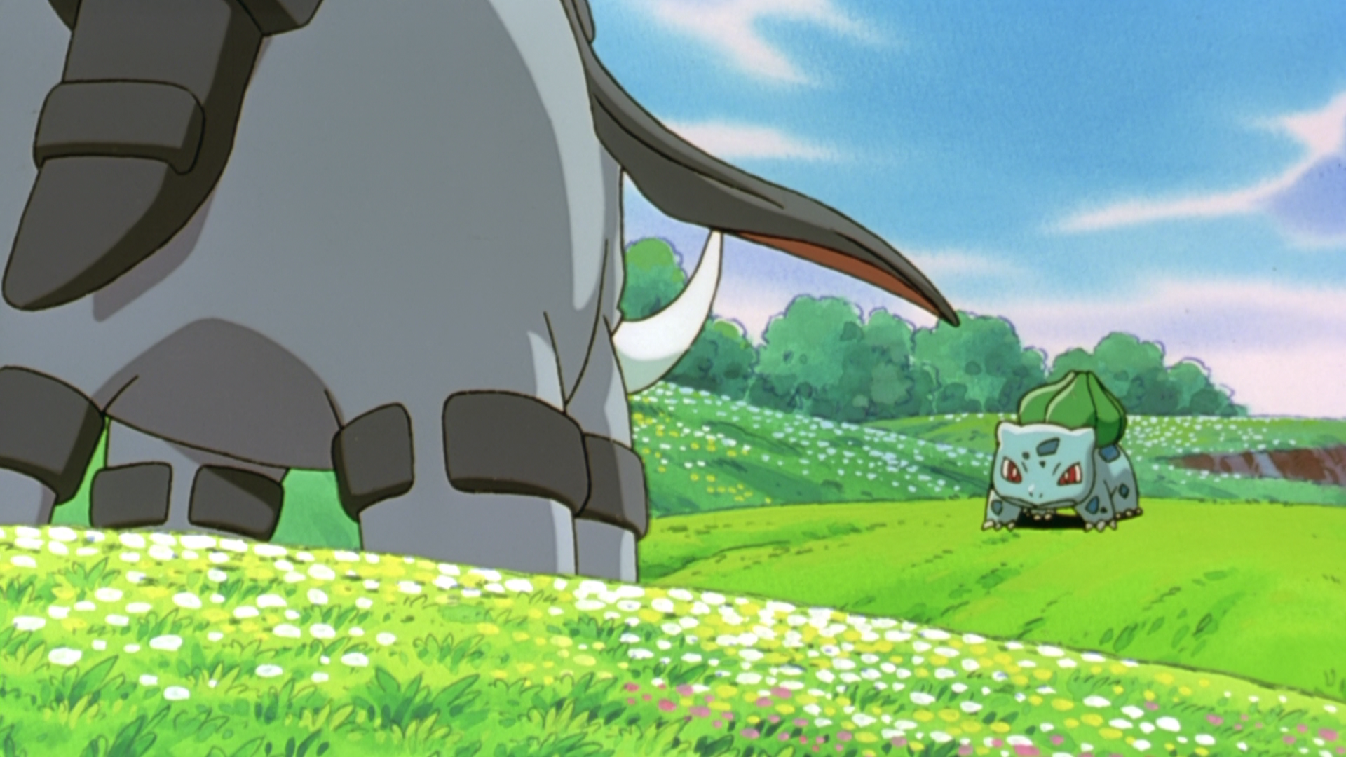 Download Donphan (Pokémon) Bulbasaur (Pokémon) Anime Pokémon: The First Movie HD Wallpaper