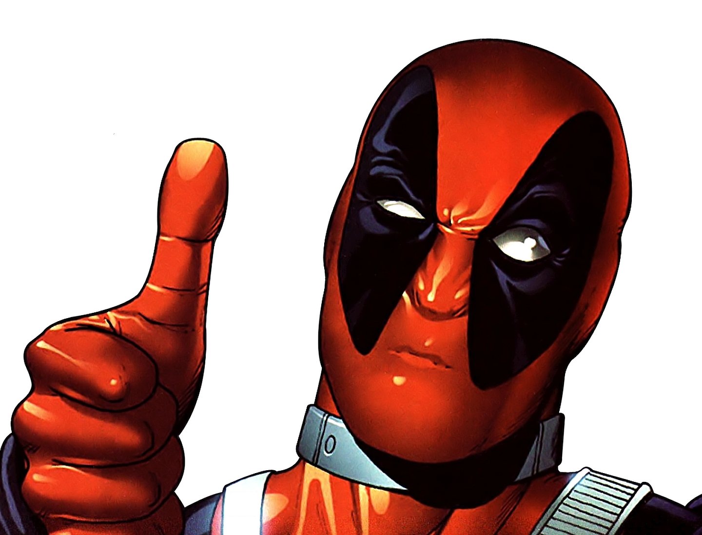Download Comic Deadpool Thumbs Up Wallpaper