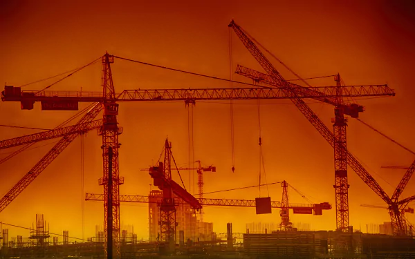 man made crane HD Desktop Wallpaper | Background Image