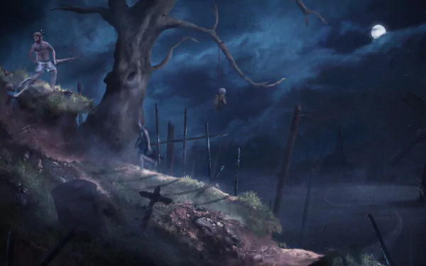 video game Ghosts 'n Goblins HD Desktop Wallpaper | Background Image