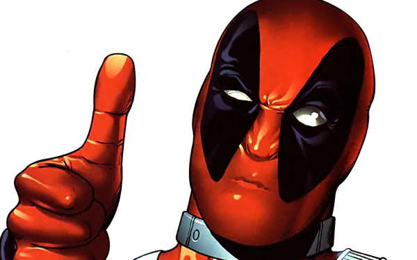 Comic Deadpool thumbs up HD Desktop Wallpaper | Background Image