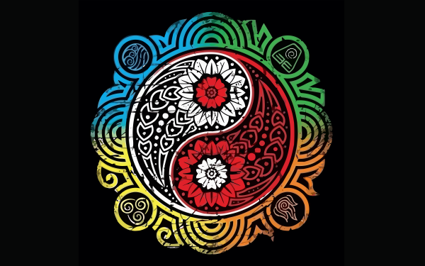 Religious Yin & Yang HD Wallpaper | Background Image