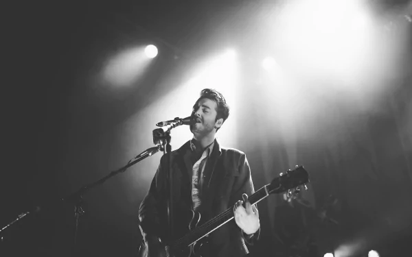 singer Black & White folk American music Lord Huron HD Desktop Wallpaper | Background Image