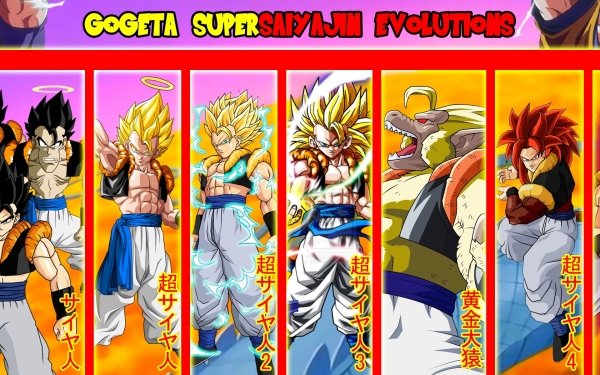 Anime Dragon Ball Z Dragon Ball Gogeta HD Wallpaper | Background Image