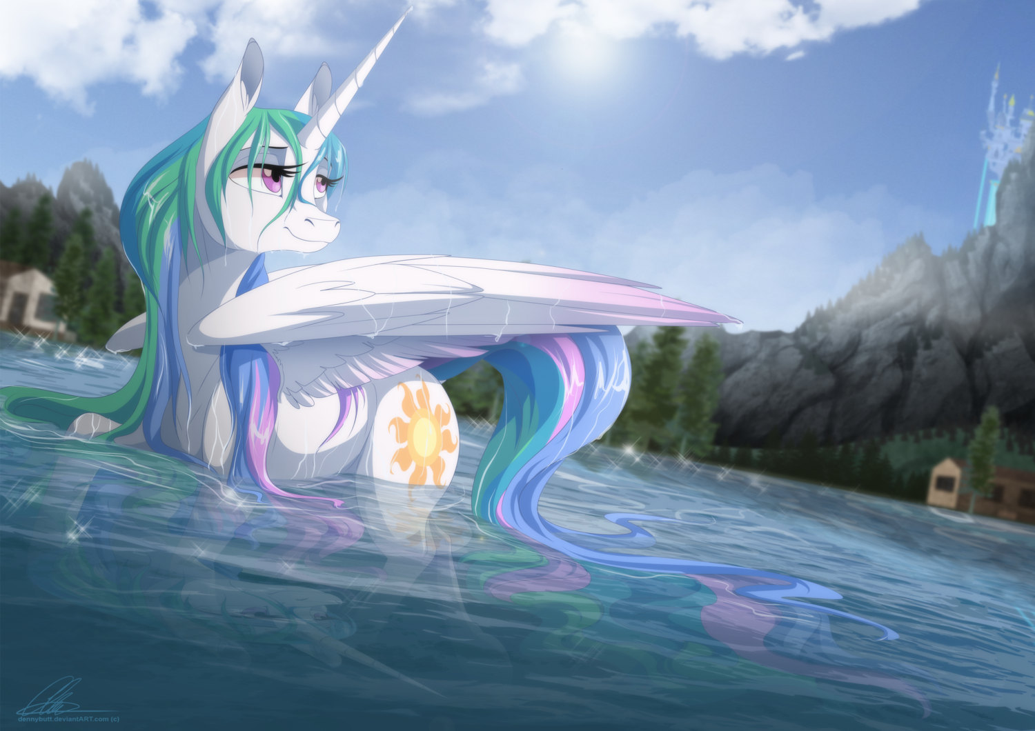 Celestia's Day by Claire Revell