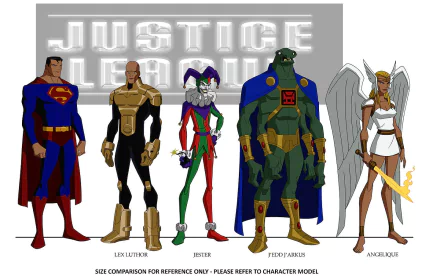 Justice League Jester (DC Comics) DC Comics Angelique (DC Comics) J'edd J'arkus (DC Comics) Lex Luthor Superman movie Justice League: Crisis On Two Earths HD Desktop Wallpaper | Background Image