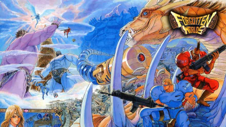 video game Forgotten Worlds HD Desktop Wallpaper | Background Image