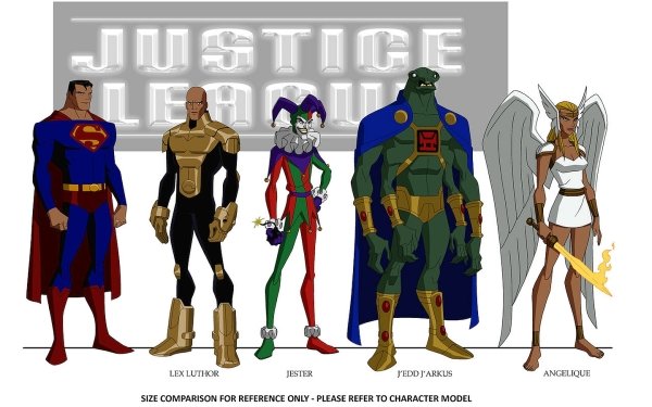 Movie Justice League: Crisis On Two Earths Justice League Superman Lex Luthor J'edd J'arkus Angelique DC Comics Jester HD Wallpaper | Background Image