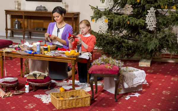 christmas tree movie Crown for Christmas HD Desktop Wallpaper | Background Image