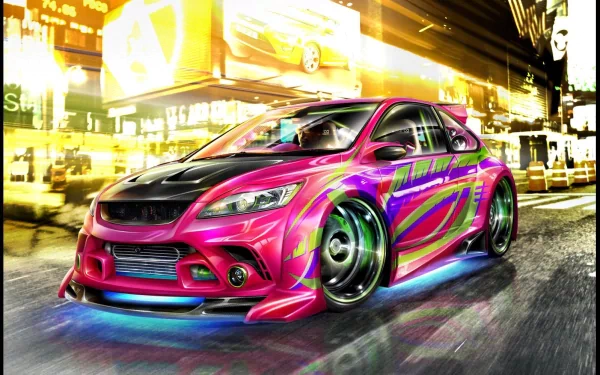vehicle racing HD Desktop Wallpaper | Background Image