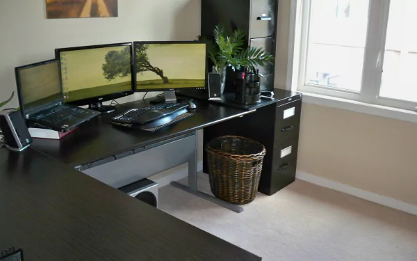 man made desk HD Desktop Wallpaper | Background Image