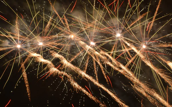 New Year celebration photography fireworks HD Desktop Wallpaper | Background Image