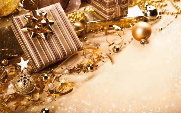 Holiday Christmas Christmas Ornaments Gift HD Wallpaper | Background Image