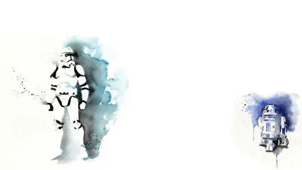 R2-D2 Sci Fi Star Wars HD Desktop Wallpaper | Background Image