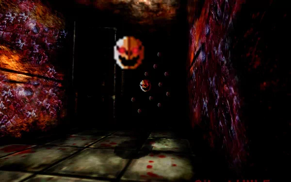 HD PC desktop wallpaper featuring a dark, eerie scene from the video game Silent Hill: Homecoming, capturing the game's atmospheric horror and unsettling environment.