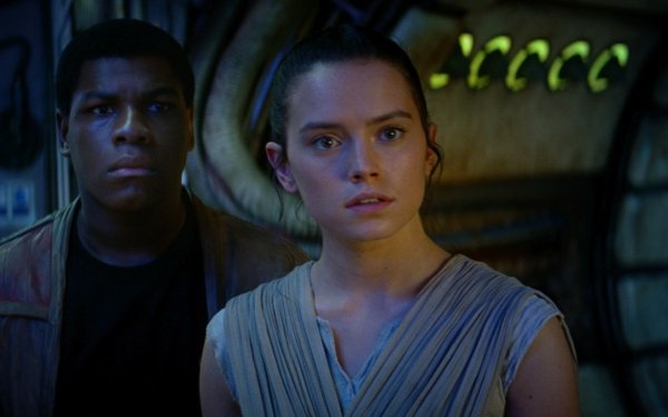 Movie Star Wars Episode VII: The Force Awakens Star Wars John Boyega Finn Rey Daisy Ridley HD Wallpaper | Background Image