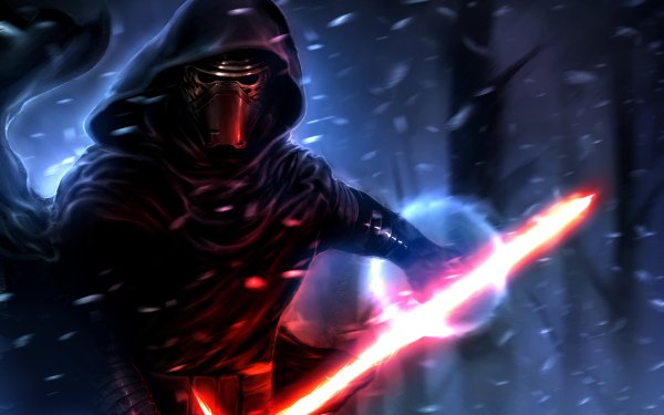 Movie Star Wars Episode VII: The Force Awakens Star Wars Lightsaber Kylo Ren HD Wallpaper | Background Image
